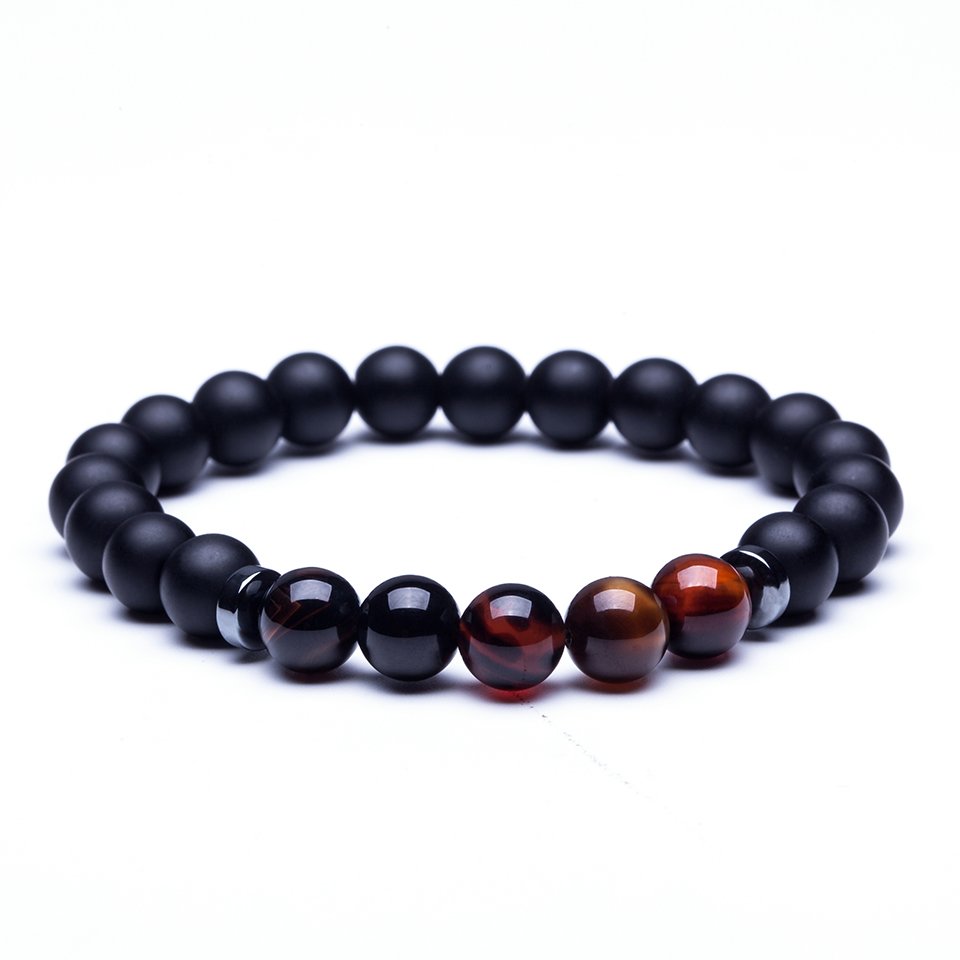 Natural Stone Beaded Bracelet for Men - Men Kingdom