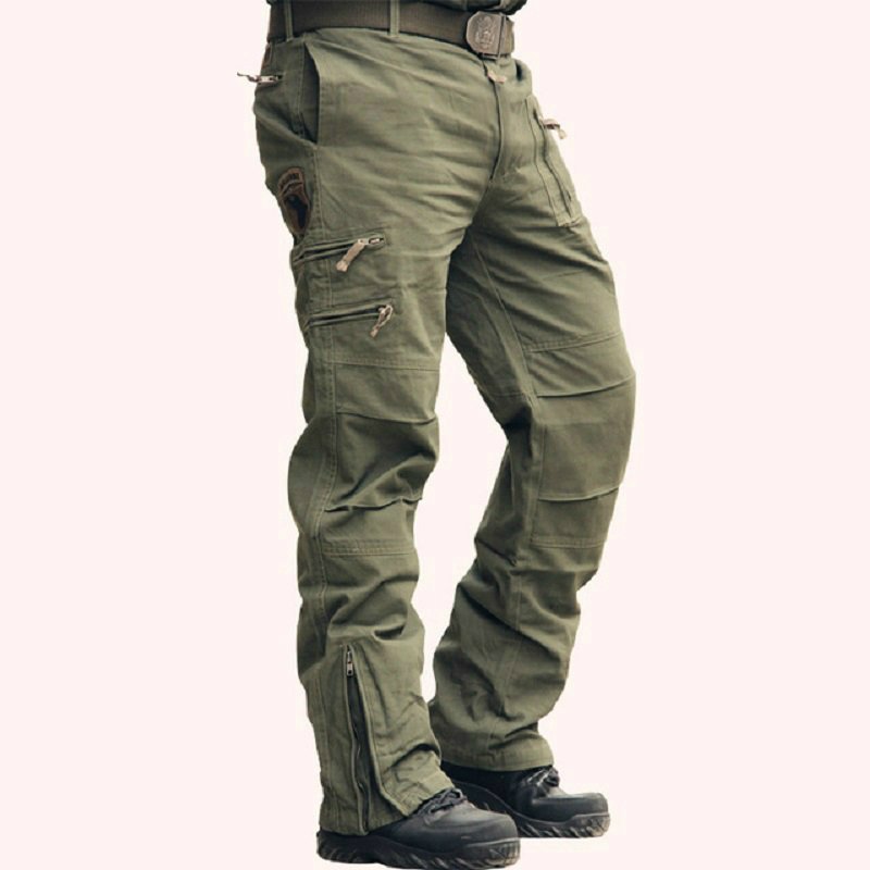 Men's Multi Pockets Cargo Pants - Men Kingdom